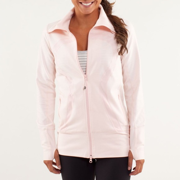 Light pink lululemon jacket Clearance